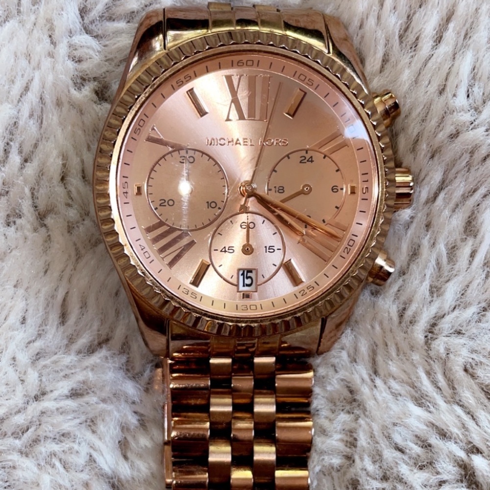 Michael Kors Rose Gold Womans Watch